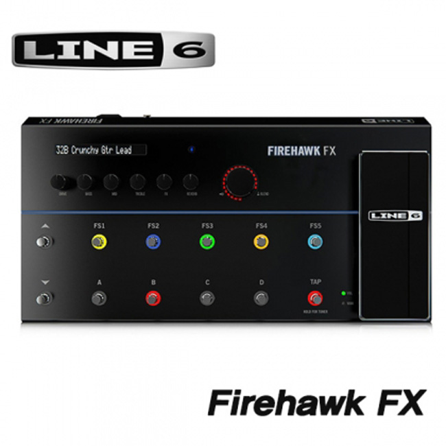 Line6 Firehawk FX 리모트 컨트롤/HD 앰프 모델링