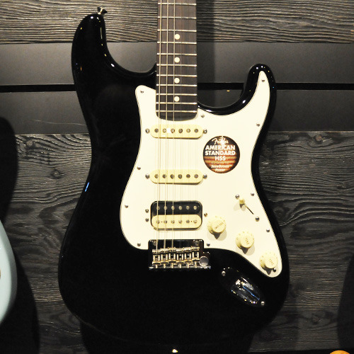 Fender USA American Standard Stratocaster HSS Shawbucker BK RW (011-3110-706)
