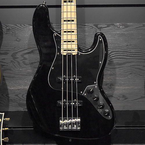 [중고] Fender USA - Elite Jazz Bass Black, Maple Fingerboard