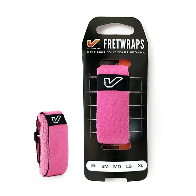 Gruvgear - Fretwraps 프렛랩 핑크 (Pink) , 사이즈 SM