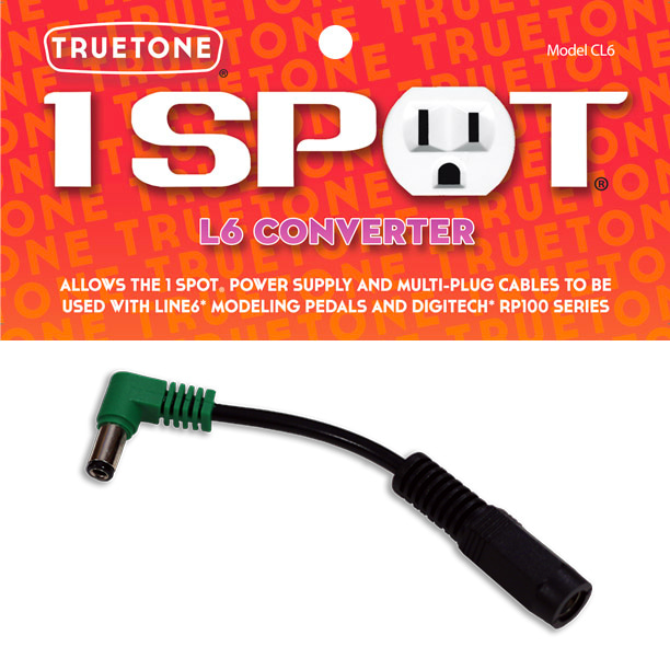[True Tone] 1 Spot - CL6 - 파워 연결 용 케이블 - 2.5mm 플러그 용 컨버터