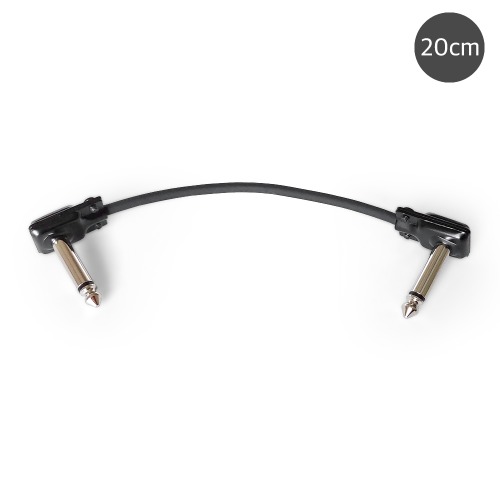 Evidence Audio - The Black Rock Patch Cable BR20 (20cm)