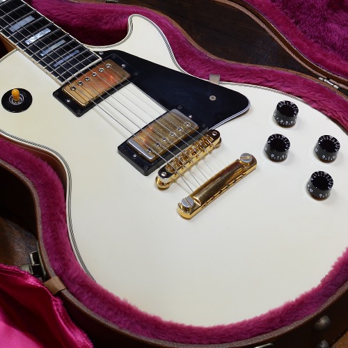 [중고] Gibson Les Paul Custom Alpine White w/ Ebony Fingerboard 2001&#039;