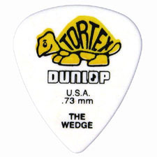 Dunlop WEDGE 0.73mm Yellow