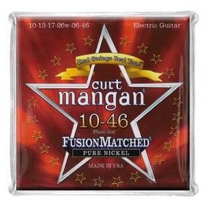 커트망간 일렉스트링 CURT MANGAN - Pure Nickel 10-46 Electric Strings