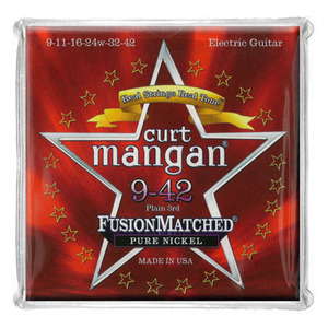 커트망간 일렉스트링 CURT MANGAN - Pure Nickel 09-42 Electric Strings