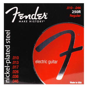 팬더스트링 Fender - Super 250R Nickel-Plated (010-046)