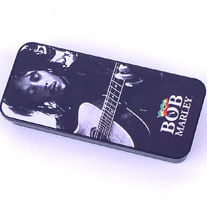 Dunlop Pick Tin - Bob Marley Collectible Pick Tin BOBPT03M (Medium 게이지) 