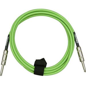 Dimarzio - overbraid cable, Neon Green,10ft (3.05m) 