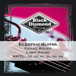 블랙다이아몬드 일렉스트링 Black Diamond - Nickel Wound N477L 010 Gauge