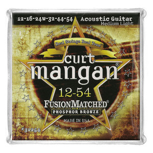 CURT MANGAN - Phosphor Bronze 12-54 Acoustic Strings