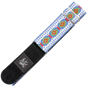 JayKco Strap - Sixties Classic Vintage (Blue, Green, Red and White Snowflake)
