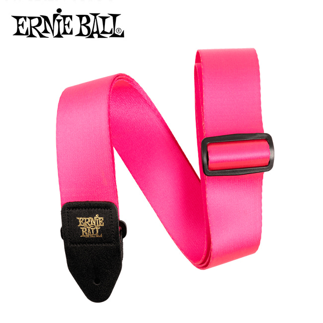 Ernie Ball - Neon Premium Strap Neon Pink