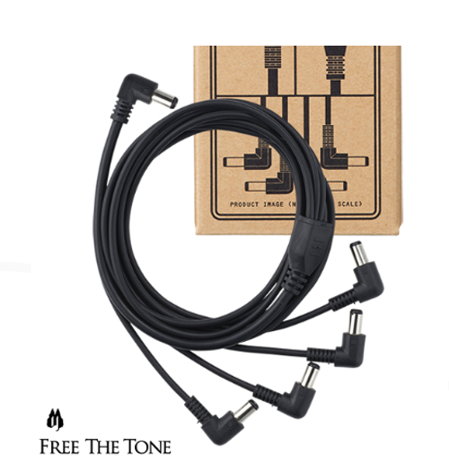 FreeTheTone - P-ML4 Power Splitter Cable 파워 분할케이블 4way dc splitter / male (50cm x2 , 75cm x2)