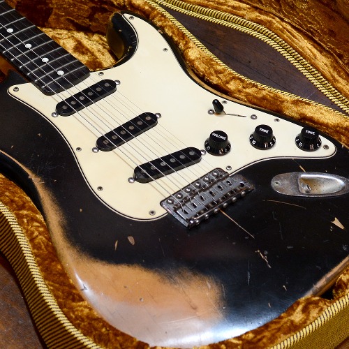 [중고] Nash S-63 Stratocaster Black with Heavy Relic 2008&#039;