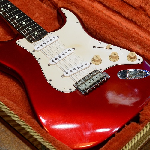 [중고] Fender USA Stratocaster &#039;62 Vintage Candy Apple Red 1994&#039;