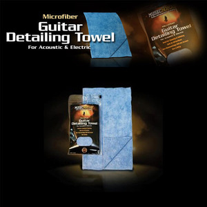 Music Nomad - Guitar Detailing Towel (Microfiber)  For Acoustic &amp; Electric